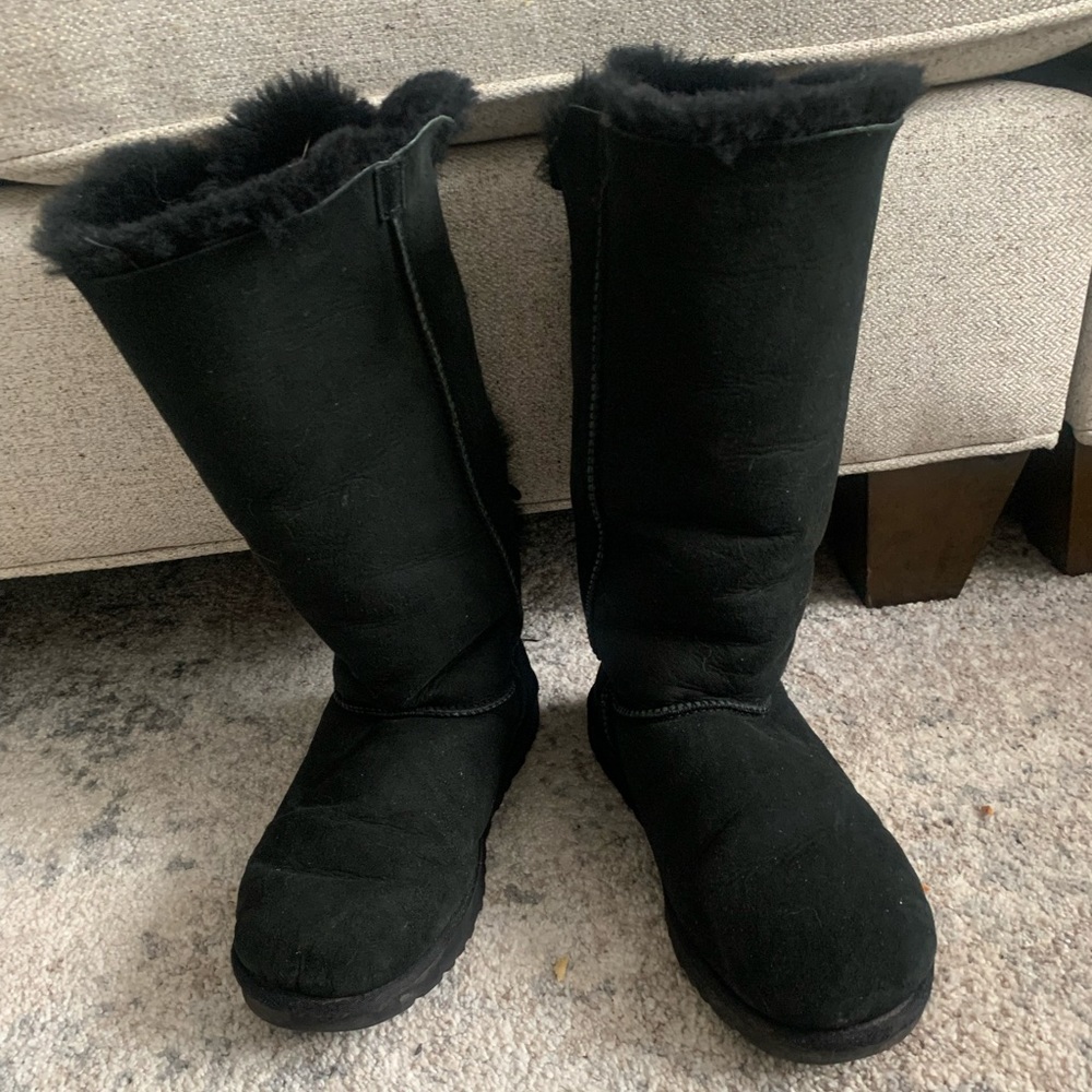 Tall Ugg Bailey boots.
